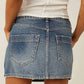 Free People - Wynne Denim Mini Skirt