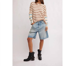 Free People - Nina Stripe Long Sleeve