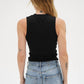 Lna - Double Layer Lurex Rib Sleeveless Top
