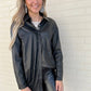 Entro - Playing For Keeps Pleather Top