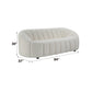 Osmash Teddy Sherpa Sofa - White