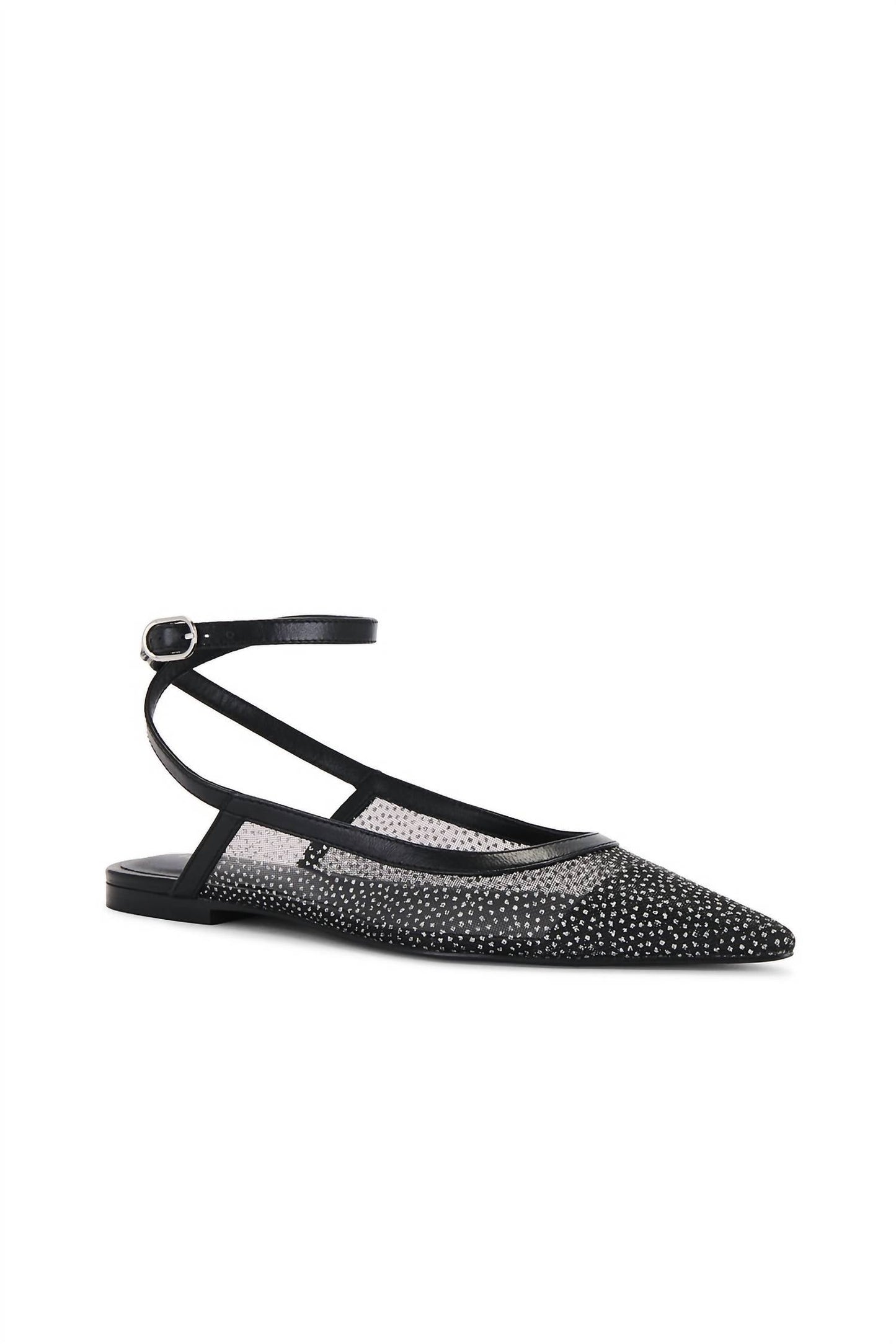 Free People - Women's Sheer Glitter Jules Flats