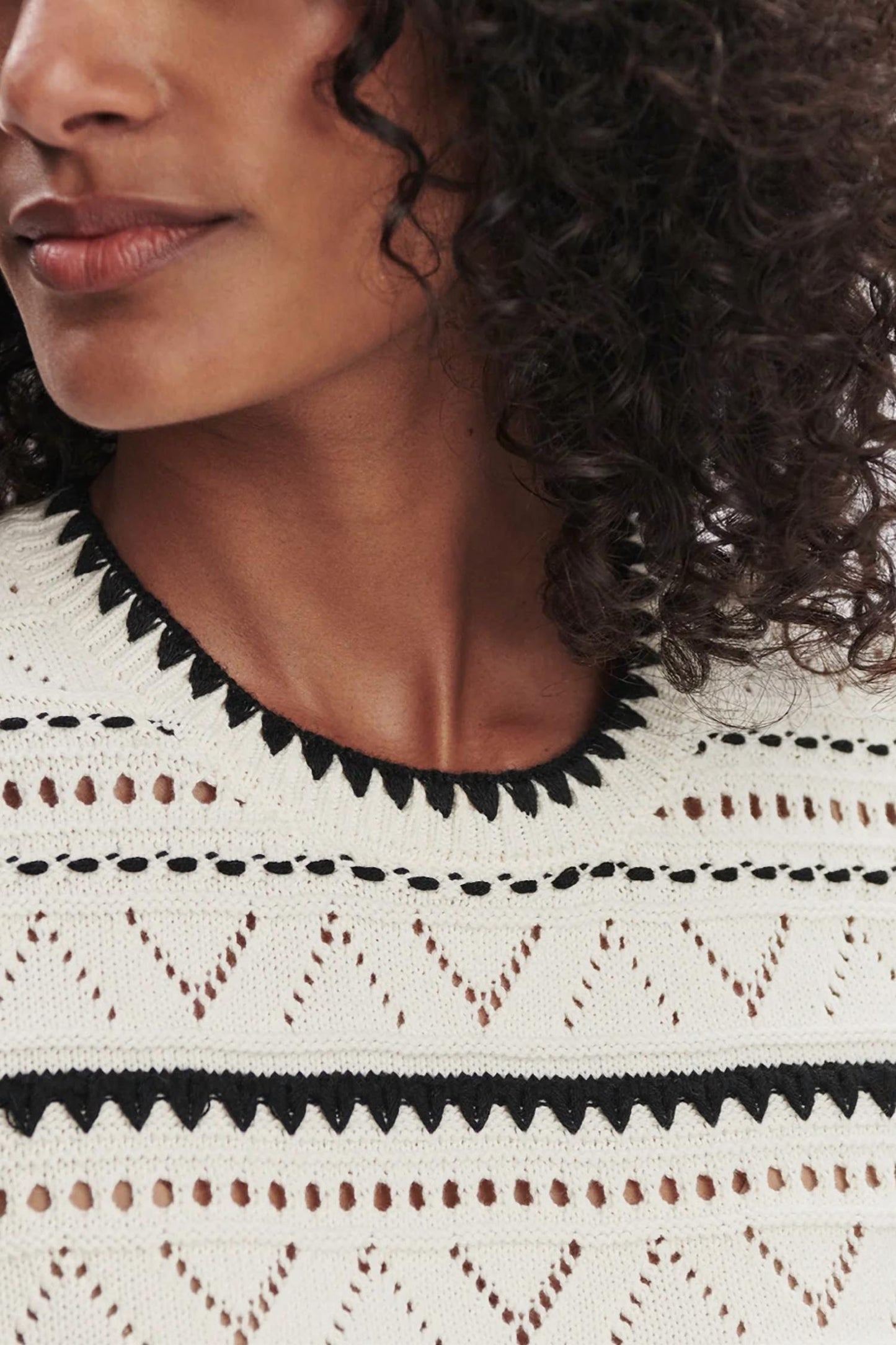 Varley - Athena Pointelle Knit Vest