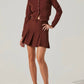 Astr - Denisa Pleated Mini Skirt