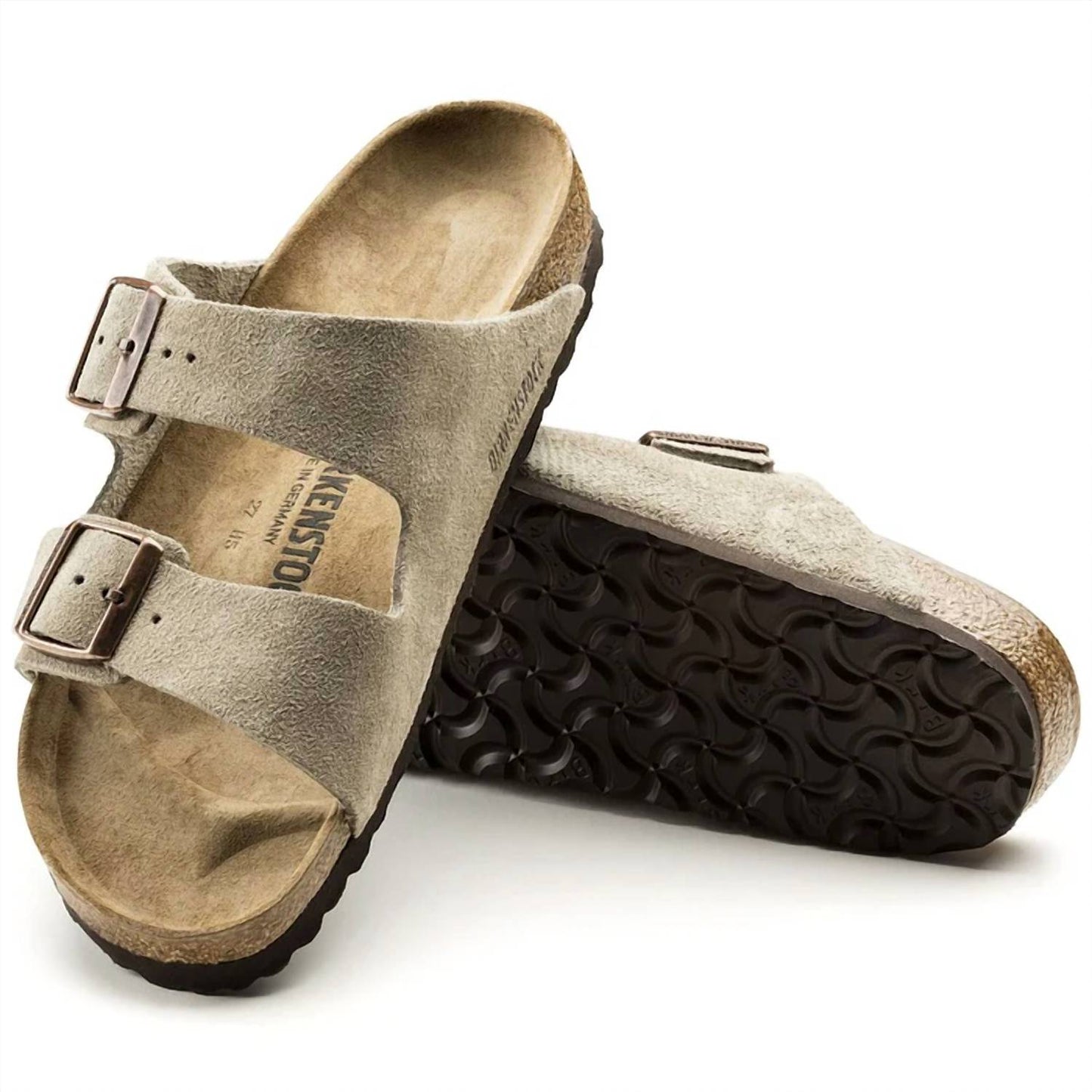 Birkenstock - UNISEX ARIZONA SUEDE REGULAR FOOTBED - NARROW WIDTH