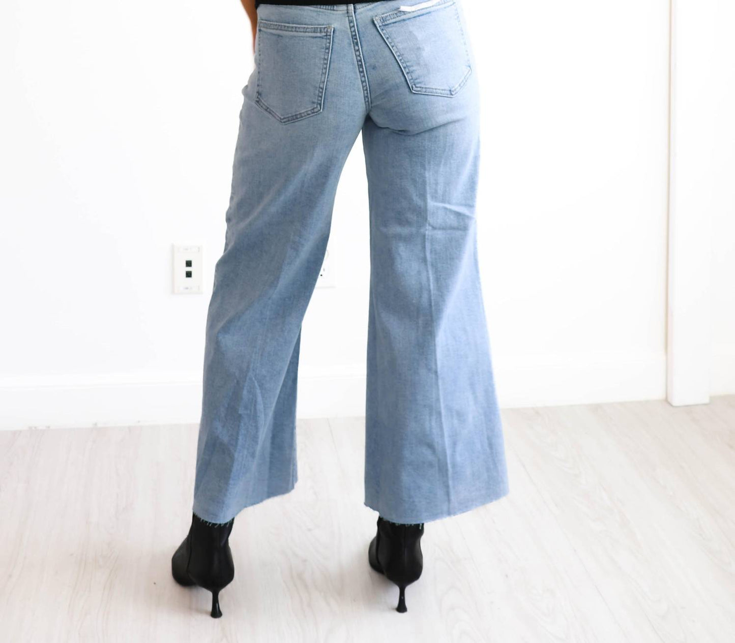 Pistola - Izzy Wide Leg Cropped Jeans