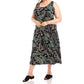 Karen Kane - Sleeveless Tiered Midi Dress - Plus