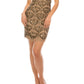 Aidan Mattox - Beaded Cap Sleeve Cutout Back Dress