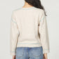 Another Love - Millie Crew Neck Sweater With Contrast Stitching