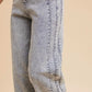 Anniewear - LYOCELL STRETCH STONE WASHED ARCHED BARREL JEANS