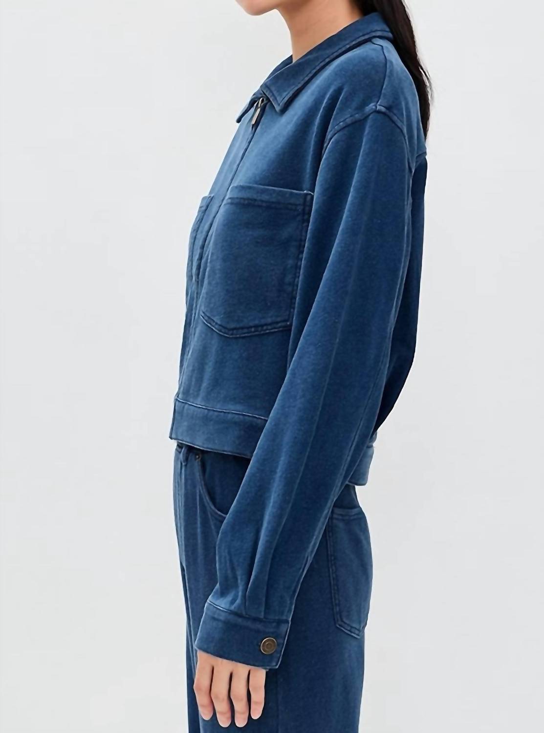 Z Supply - Heritage Knit Denim Jacket