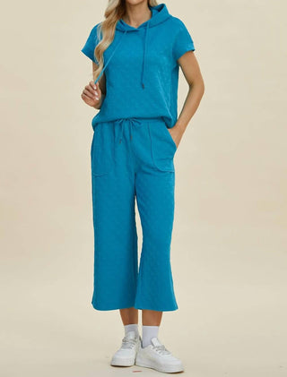 Trendsi - Full Size Drawstring Hoodie and Pants Set