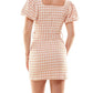 Tcec - Tatum Plaid Mini Dress