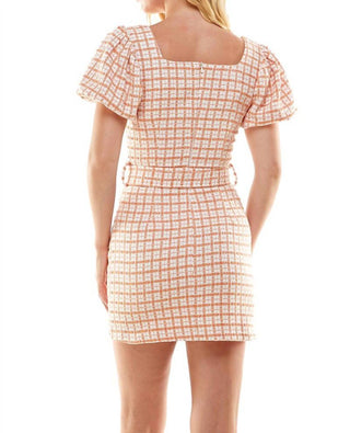 Tcec - Tatum Plaid Mini Dress