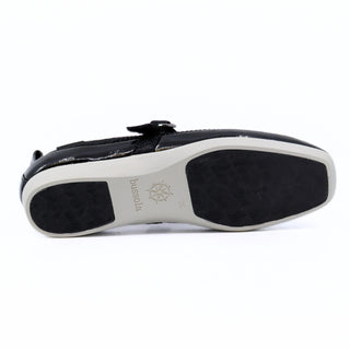 Bussola - Vanya Nero Knit Mesh Mary Jane