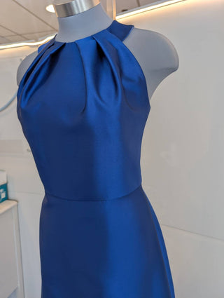 Frascara - Halter Silk Wool Gown