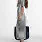 Barbour - Isla Striped Knitted Midi Dress