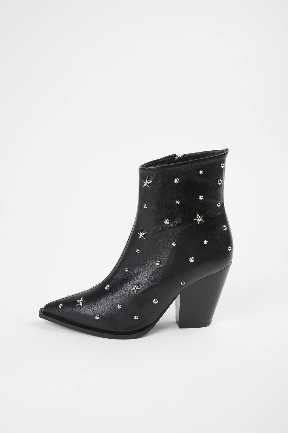 The Kooples - STAR STUDDED LEATHER BOOTS