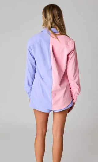 Buddylove - Wildberry Button Down Set