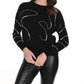 Frank Lyman - Pearl Detail Knit Sweater