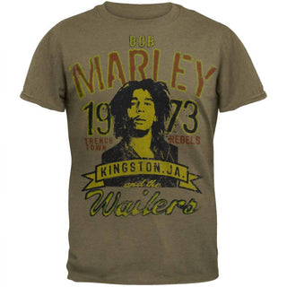 Bob Marley - Men's Kingston Sheer Soft Short Sleeve T-shirt