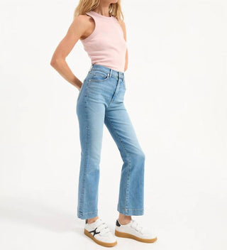 Veronica Beard - Carson High Rise Ankle Flare Jeans