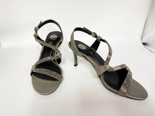 Exe - Diana-315 Pewter Heeled Sandal