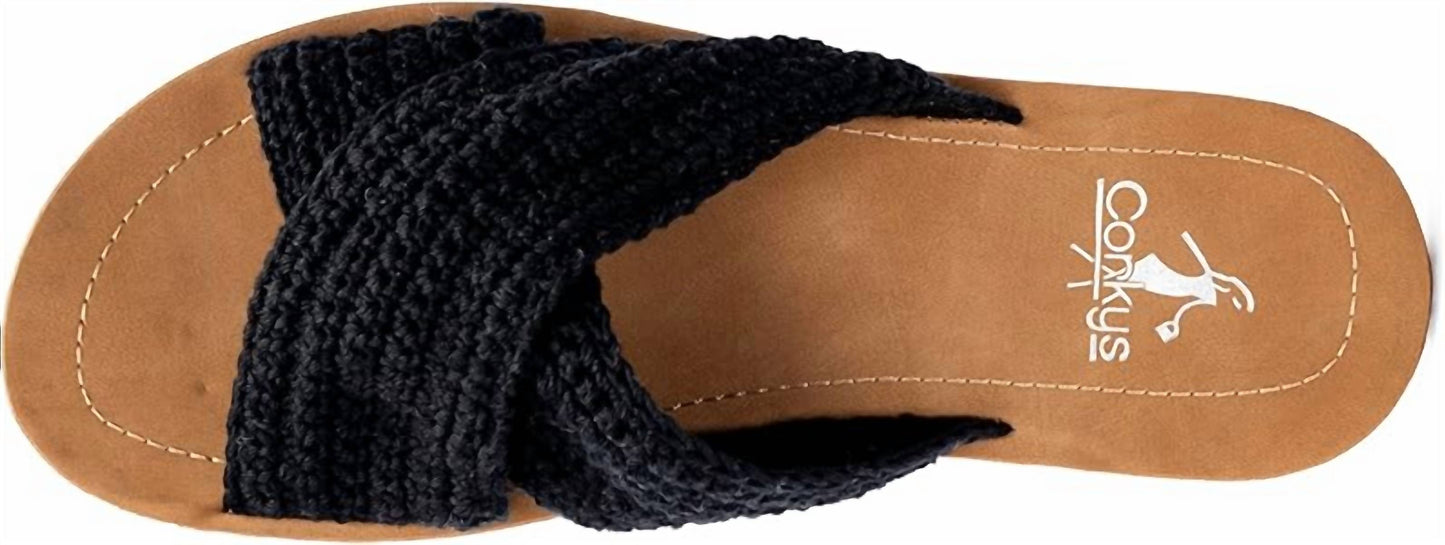 Corkys Footwear - Women's Criss Cross Woven Sandals
