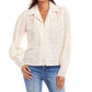Karen Kane - Long Sleeve Embroidered Blouse