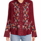 Johnny Was - Fargo Embroidered Blouse