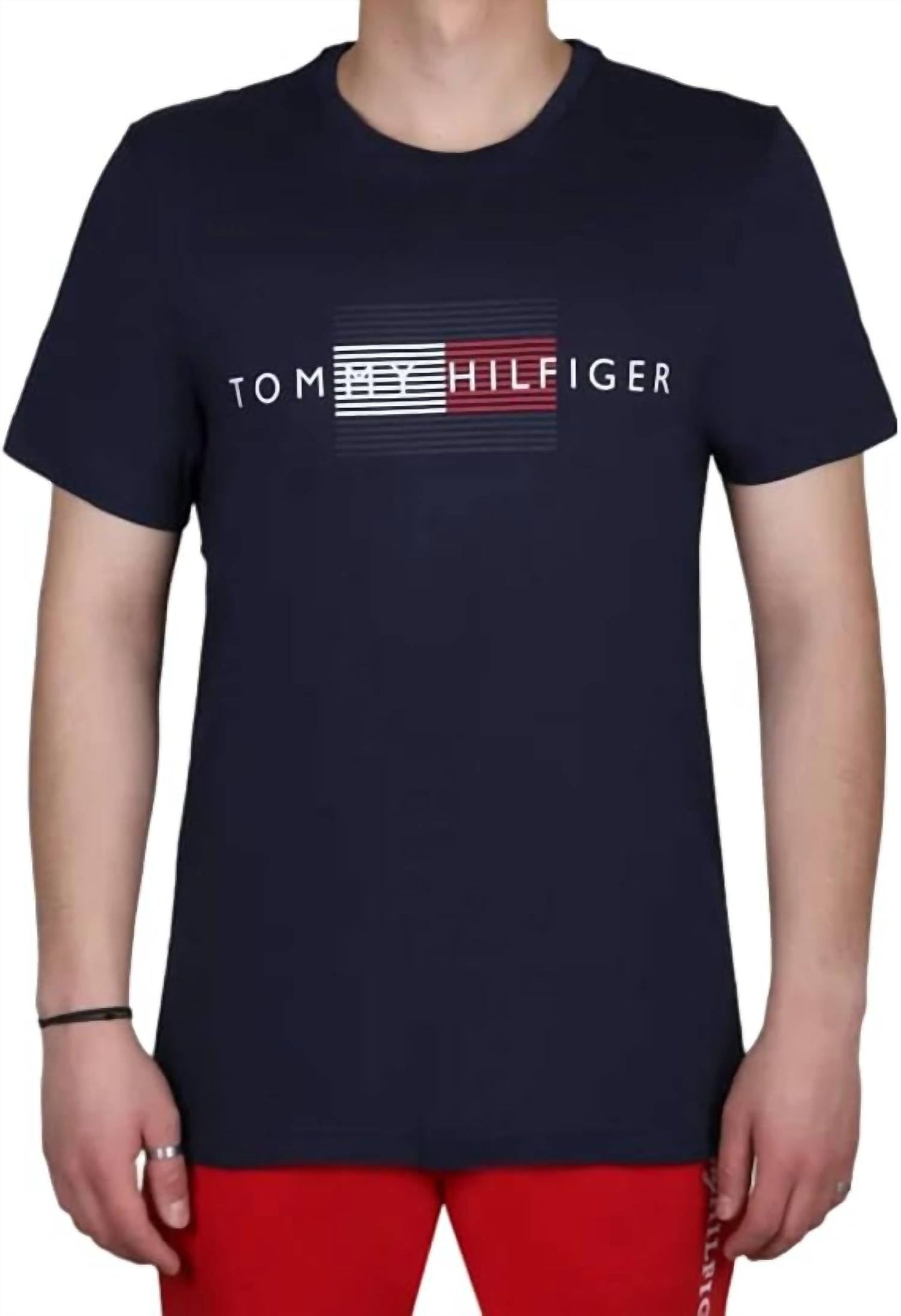 Tommy Hilfiger - Men's Short Sleeve Crew Neck Shirt