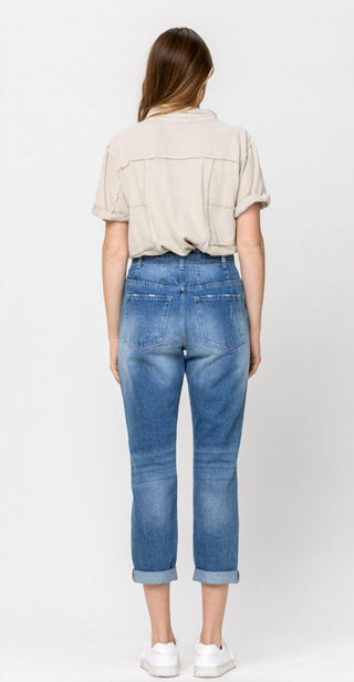 Vervet By Flying Monkey - EMMA CROPPED JEANS