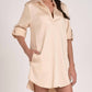 Elan - Stone Shirt Dress