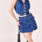 English Factory - High Waisted Mini Skort