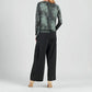 Clara Sunwoo - Crinkle Pleat Knit 2pc Cardigan And Cowl Tank Twinset