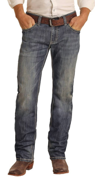 Rock & Roll Denim - Pistol Relaxed Stackable Bootcut Jean