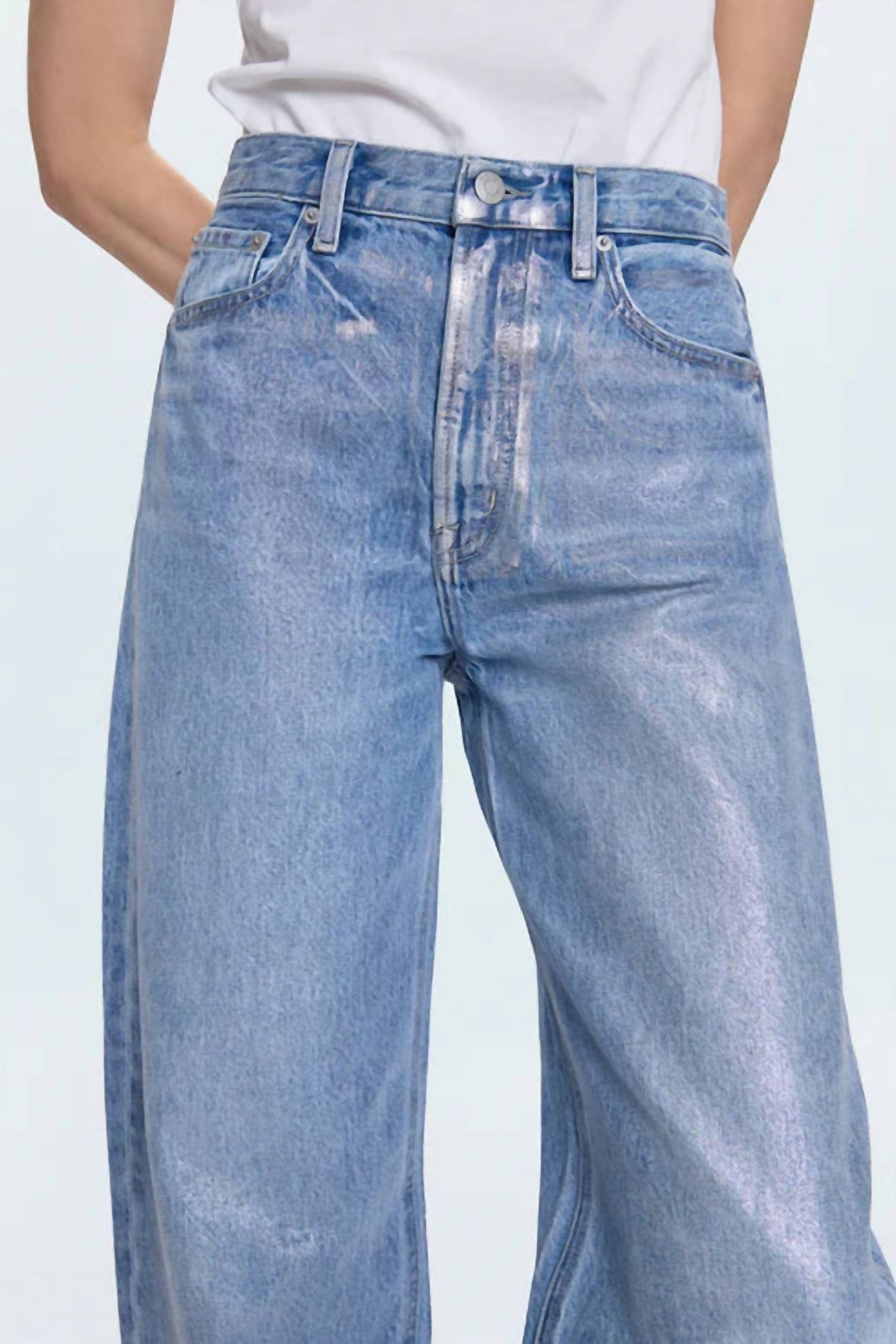 Pistola - Wes High Rise Barrel Jean