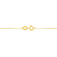 AGS Certified 14K Yellow Gold 2.0 Cttw Baguette and Brilliant Round-Cut Diamond Journey 18" Pendant Necklace (F-G Color, I1-I2 Clarity)