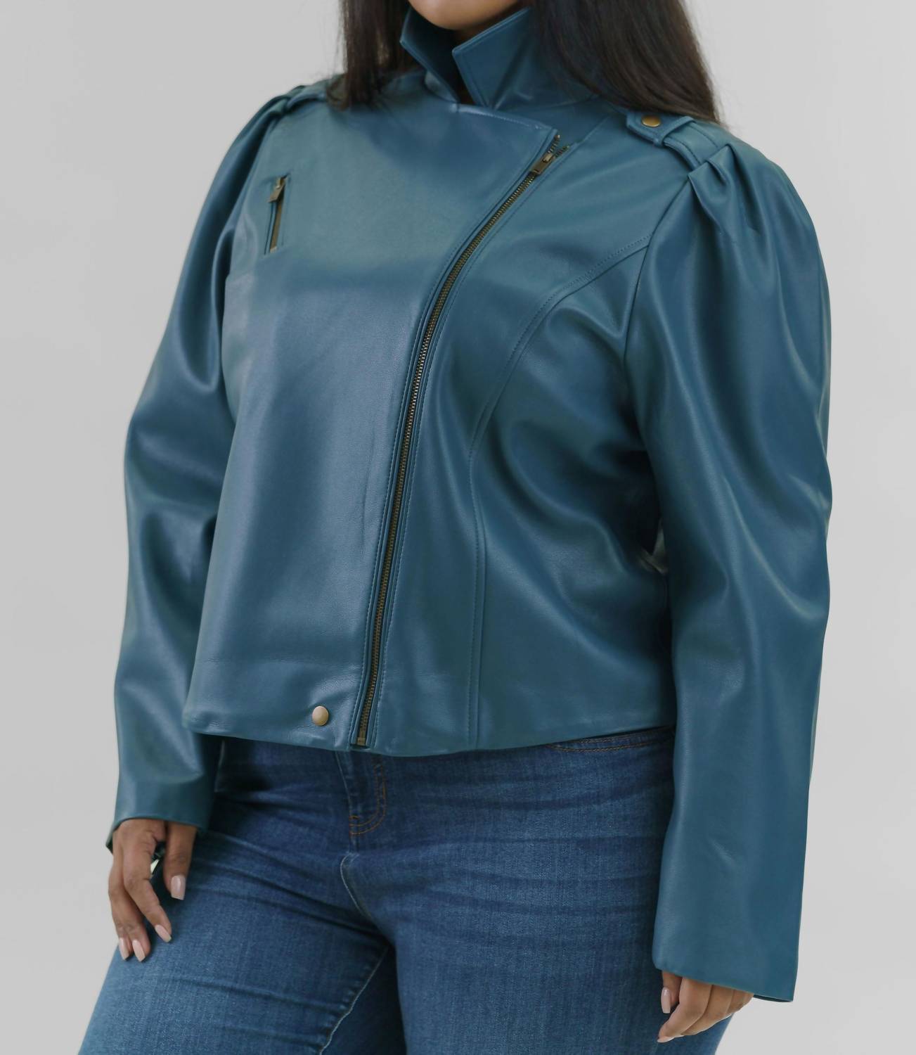 Marie Oliver - Maeve Moto Jacket - Plus