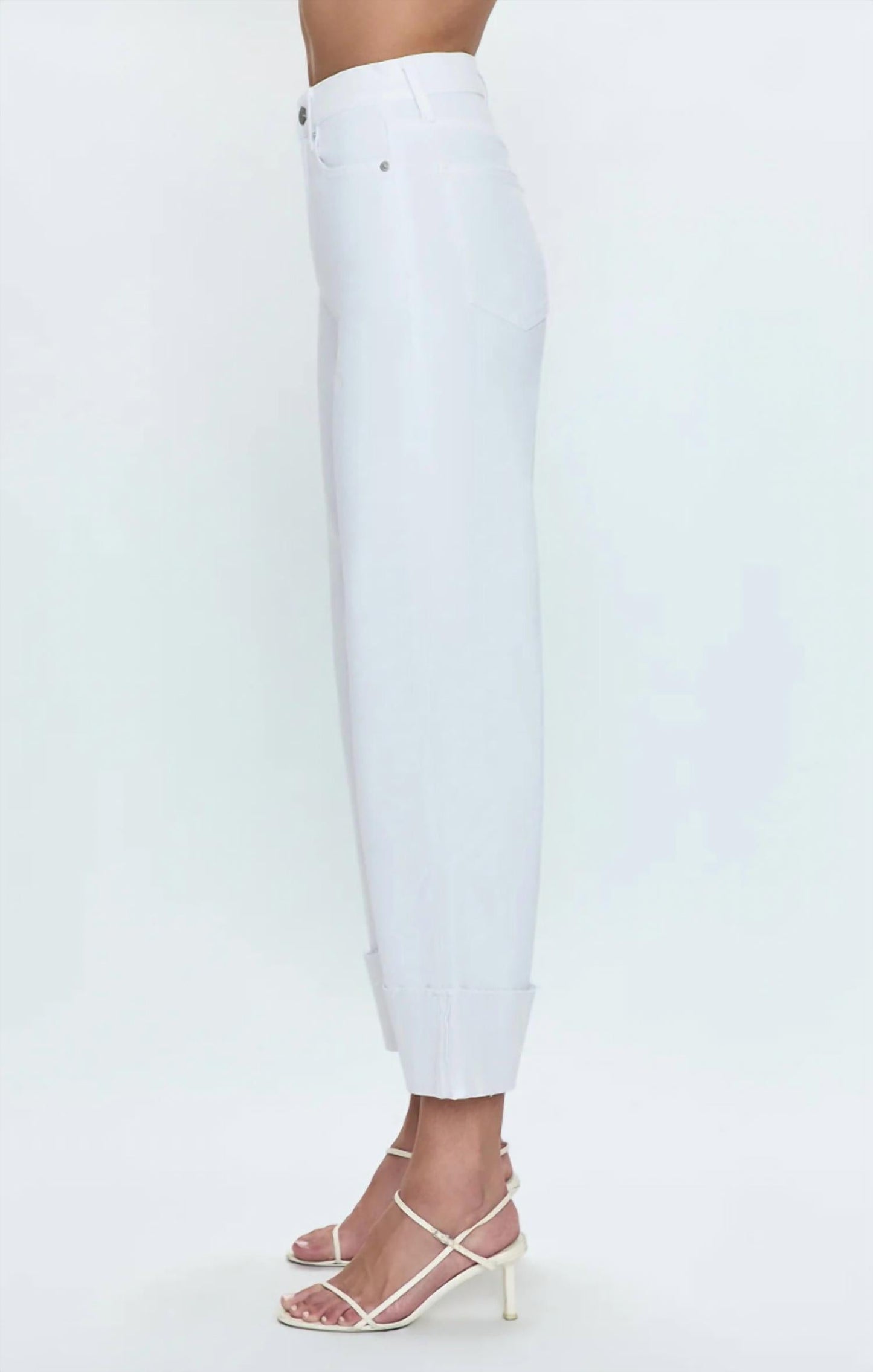 Pistola - Lana Crop High Rise Wide Leg Jean