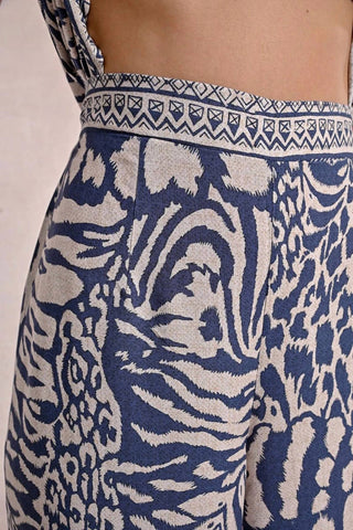 Molly Bracken - Zebra Wide Leg Pants