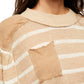 Free People - BETWEEN THE LINES STRIPE SWEATER