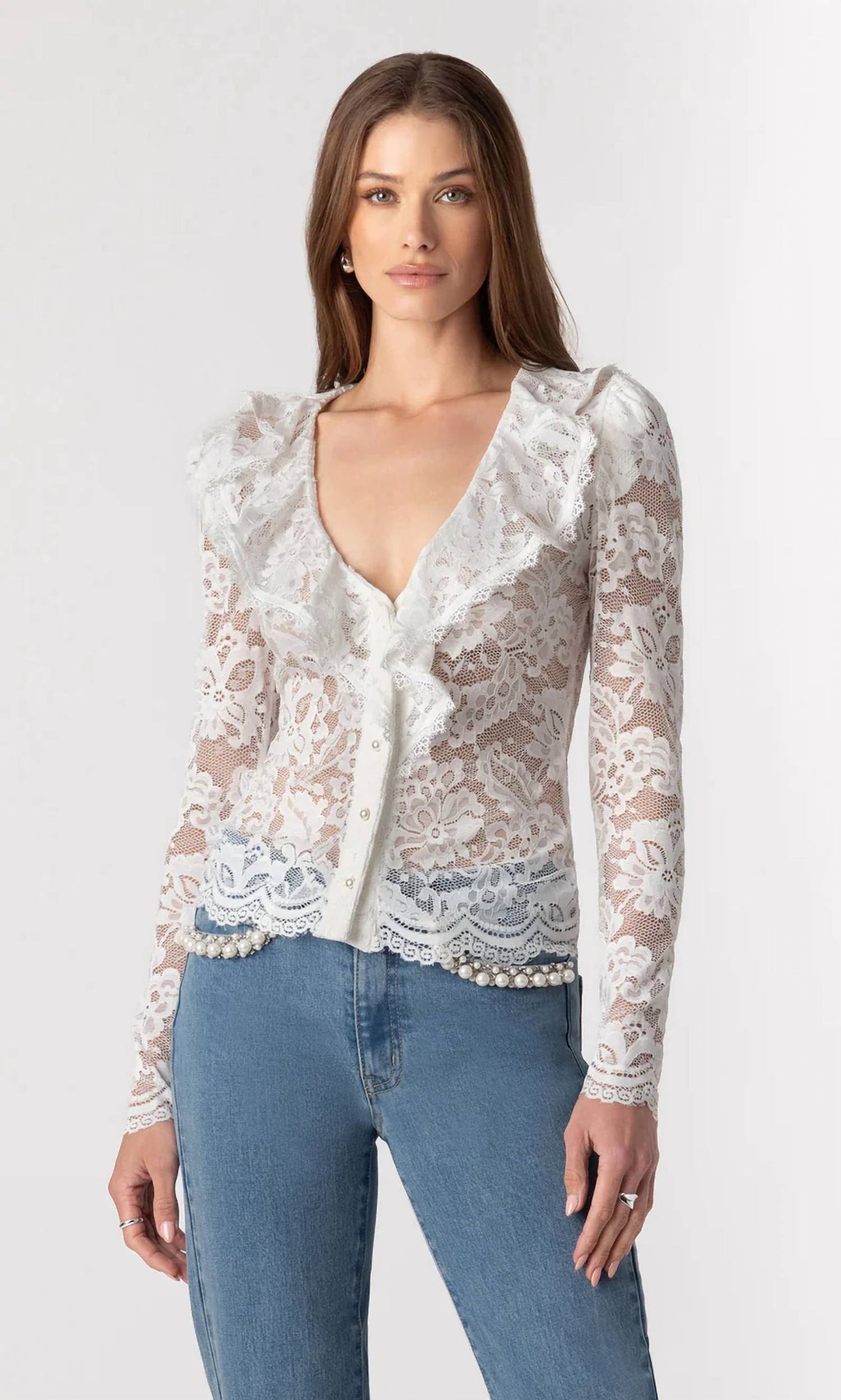 Generation Love - Corsa Lace Top