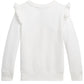 Polo Ralph Lauren - Long Sleeve Ruffle Fleece Sweatshirt