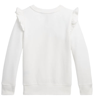 Polo Ralph Lauren - Long Sleeve Ruffle Fleece Sweatshirt