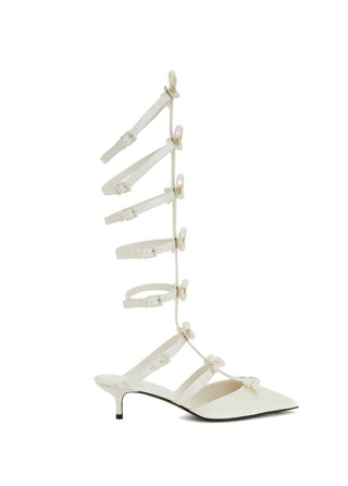 Valentino Garavani - Women's Bow Embellished Kitten Heel Pumps