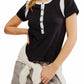 Free People - Home Run Henley Tee