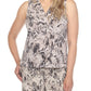 Joseph Ribkoff - Snakeskin Print Sleeveless Top
