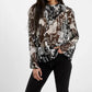 French Connection - Deon Hallie High Neck Popover Blouse