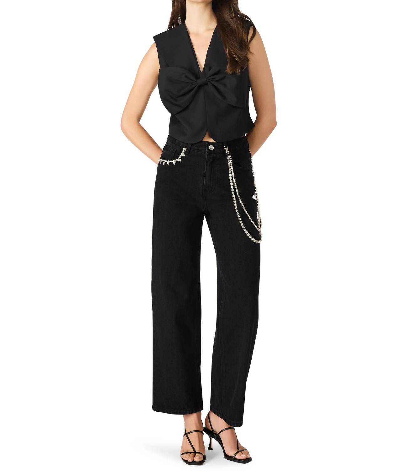 Steve Madden - Ayanna V-neck Top